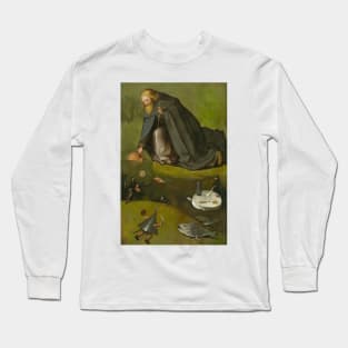 The Temptation of Saint Anthony detail - Hieronymus Bosch Long Sleeve T-Shirt